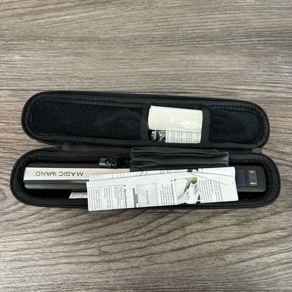 VuPoint Solutions MAGIC WAND Handheld Portable Scanner PDS-ST410 Black w/ Case - Picture 4 of 6